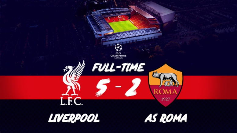Liverpool prend et une avance... mais attention à la ROMATADA (5-2)