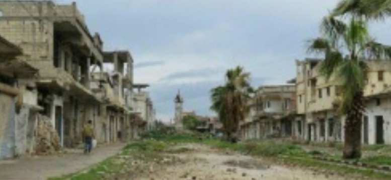 Des rebelles remettent leurs armes dans le centre de la Syrie Des rebelles remettent leurs armes dans le centre de la Syrie