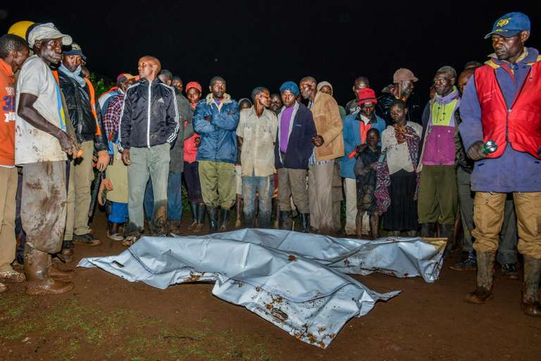 20 morts dans le rupture d'un barrage au Kenya