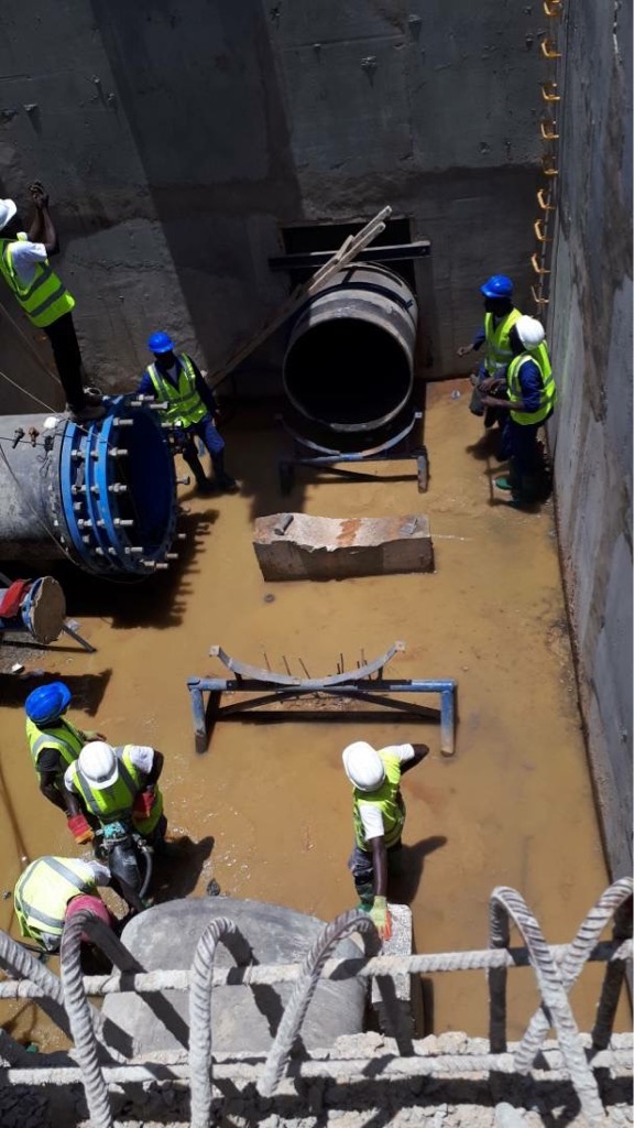 Coupure d'eau à Dakar : Les images du chantier en cours à Keur Momar Sarr