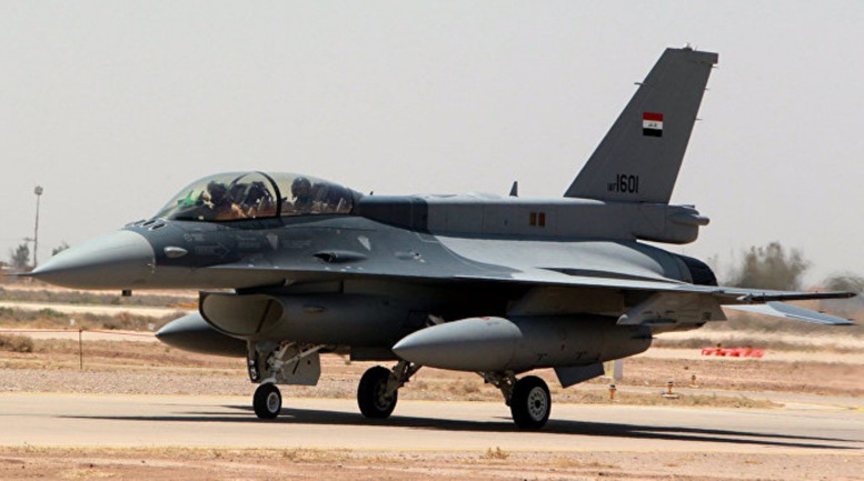 Des chasseurs irakiens auraient frappé un site de Daech en Syrie