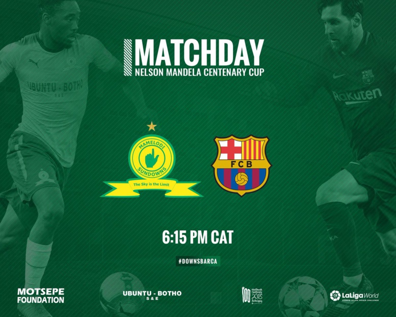 Match amical : Mamelodi Sundowns reçoit FC Barcelone ce jeudi, Iniesta titulaire