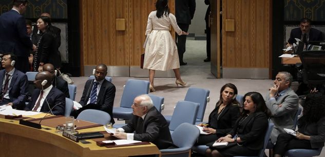 Onu : l'ambassadrice des Usa quitte la salle au moment de l'intervention du représentant palestinien