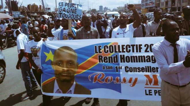 Kinshasa rend un dernier hommage à Rossy Mukendi