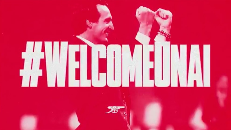 Unia Emery, nouvel entraîneur d'Arsenal Unia Emery, nouvel entraîneur d'Arsenal