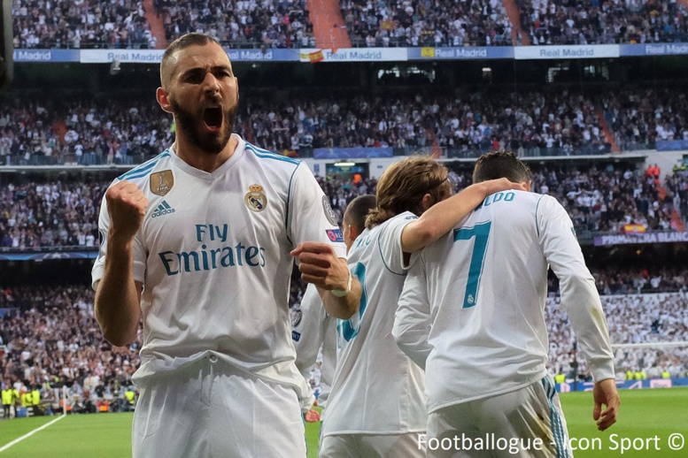 Benzema ouvre le score pour le Real Benzema ouvre le score pour le Real