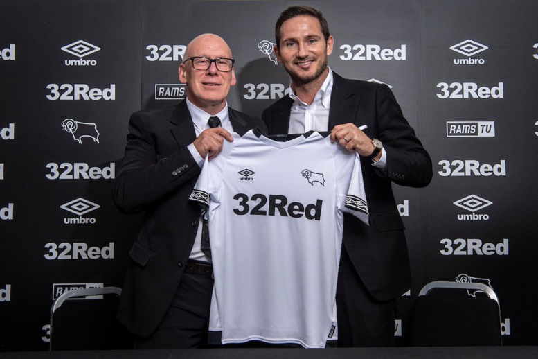 Derby County : Lampard nommé entraîneur (off.) Derby County : Lampard nommé entraîneur (off.)
