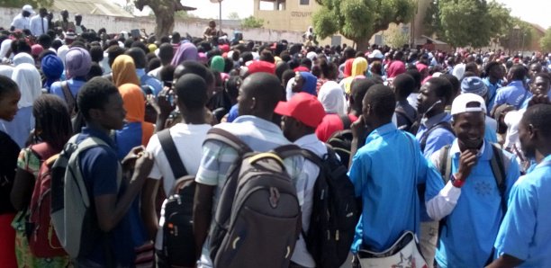 Les étudiants de l'Ugb rallient le campus pour soutenir le combat de la justice pour Fallou Sène