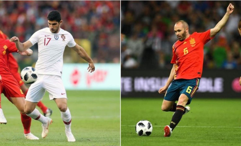 #CdM2018 : les compos d'équipes de Portugal et l’Espagne #CdM2018 : les compos d'équipes de Portugal et l’Espagne