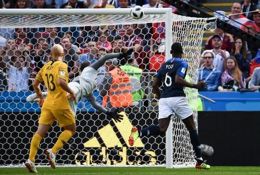 La FIFA refuse à Pogba le but contre l'Australie