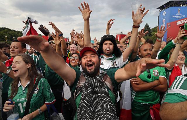 Vidéo - Les Mexicains fêtent le titre de tombeur du "champion du monde en titre"