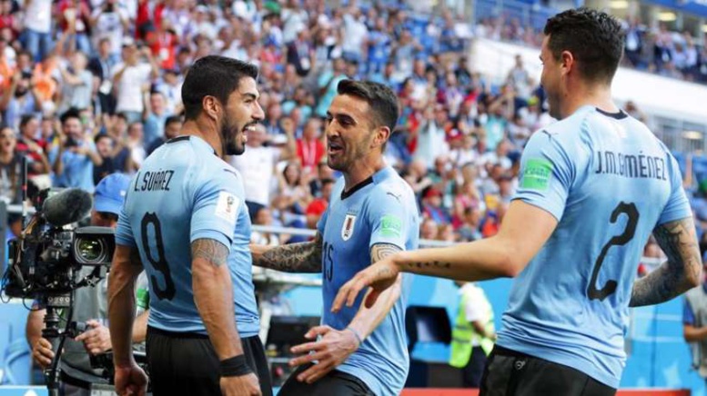 #CM2018 : l’Uruguay rejoint la Russie en 8e #CM2018 : l’Uruguay rejoint la Russie en 8e