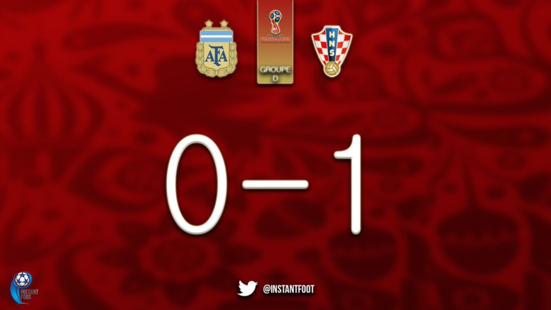 La Croatie ouvre le score sur une boulette de Caballero (1-0) La Croatie ouvre le score sur une boulette de Caballero (1-0)