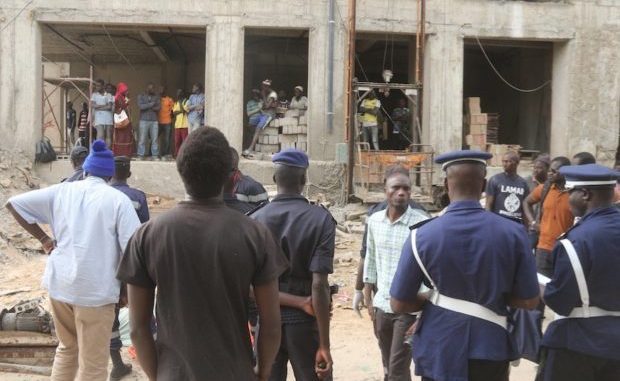 Chute mortelle de deux jeunes peintres du 5e étage au centre-ville de Dakar: bilan, 1 mort 