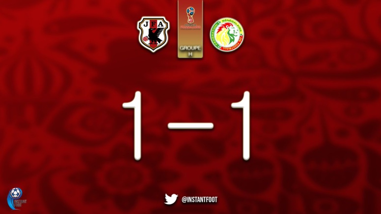 Le japon égalise (1-1) Le japon égalise (1-1)