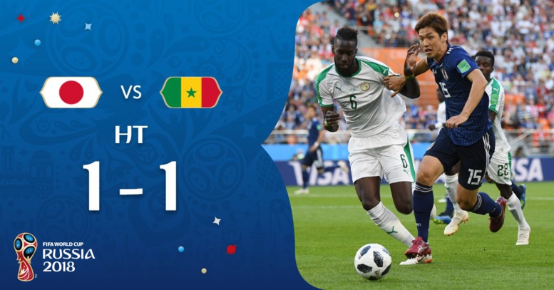 Mi-temps Sénégal-Japon (1-1) : les "Lions" sont loin de dominer dans le jeu