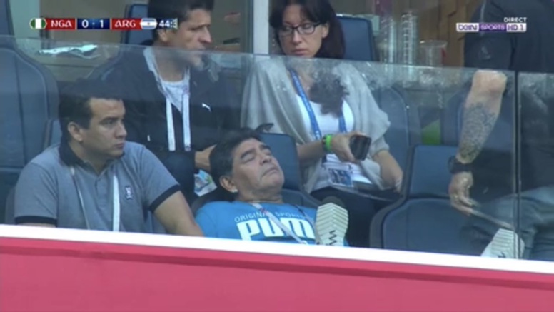 Maradonna a fait un malaise après la qualification de l'Argentine Maradonna a fait un malaise après la qualification de l'Argentine