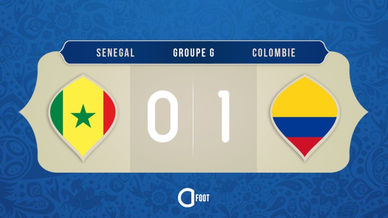 La Colombie ouvre le score (1-0) La Colombie ouvre le score (1-0)