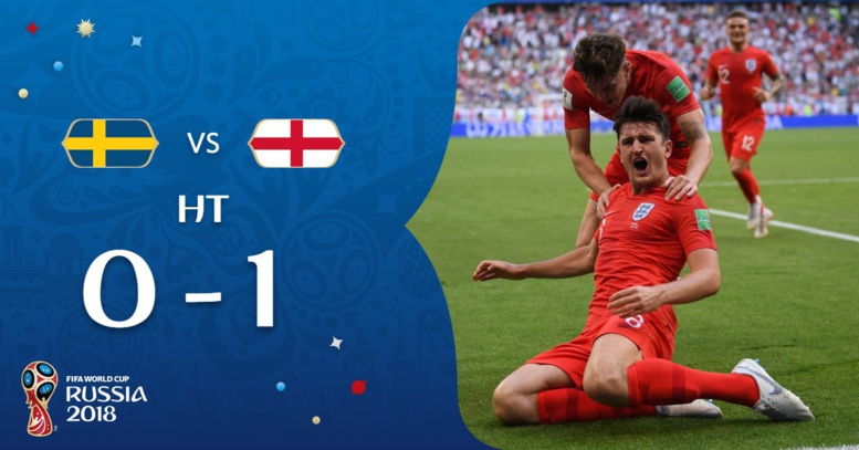 #SWEENG : L'Angleterre mène 1-0 à la mi-temps, Sterling maintient la Suède en vie #SWEENG : L'Angleterre mène 1-0 à la mi-temps, Sterling maintient la Suède en vie