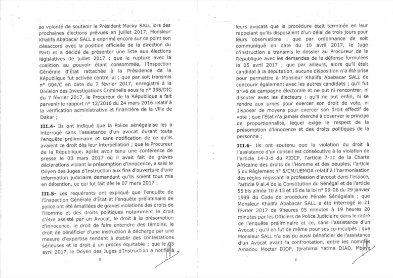 Découvrez l'intégralité de l'arrêt de la Cour de justice de la CEDEAO Découvrez l'intégralité de l'arrêt de la Cour de justice de la CEDEAO