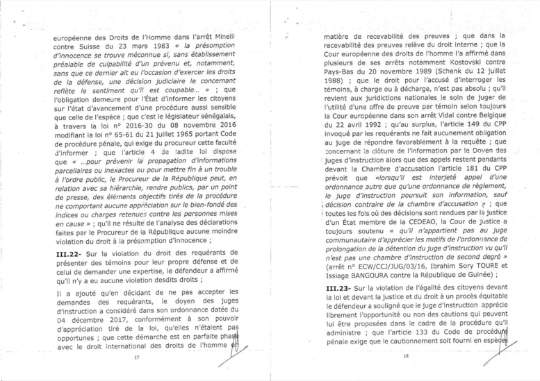 Découvrez l'intégralité de l'arrêt de la Cour de justice de la CEDEAO Découvrez l'intégralité de l'arrêt de la Cour de justice de la CEDEAO
