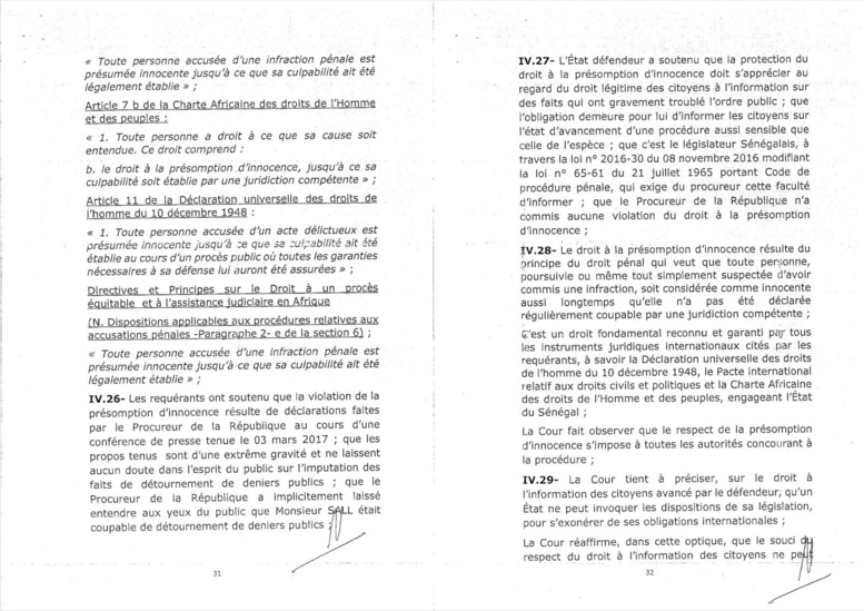 Découvrez l'intégralité de l'arrêt de la Cour de justice de la CEDEAO 
