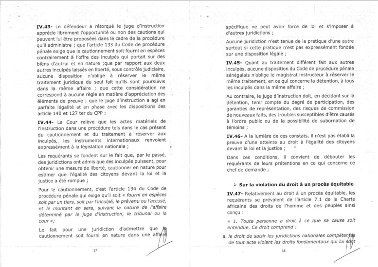 Découvrez l'intégralité de l'arrêt de la Cour de justice de la CEDEAO Découvrez l'intégralité de l'arrêt de la Cour de justice de la CEDEAO