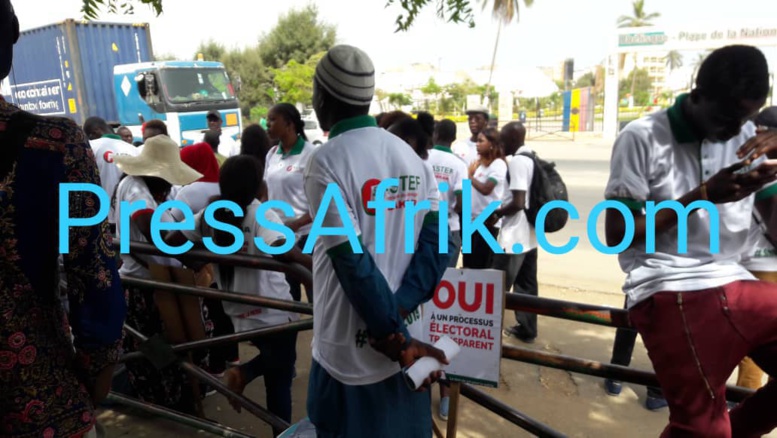 Les premières images de la marche de l'opposition de ce vendredi Les premières images de la marche de l'opposition de ce vendredi