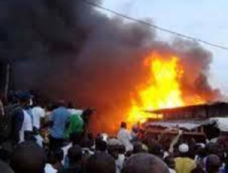 ​Incendie à Thiaroye Gare : énormément de matériels partis en fumée