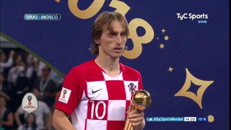 #FRACRO : Modric meilleur joueur de la Coupe du monde