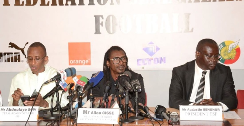 Le Fédé maintient Aliou Cissé avec comme objectif la finale de la Can 2019 Le Fédé maintient Aliou Cissé avec comme objectif la finale de la Can 2019
