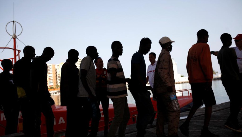 Rejetés par les pays européens, 40 migrants sont bloqués au large de la Tunisie