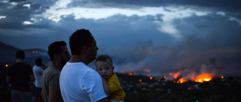 Passions de 60 morts enregistrés dans les incendies en Grèce Passions de 60 morts enregistrés dans les incendies en Grèce