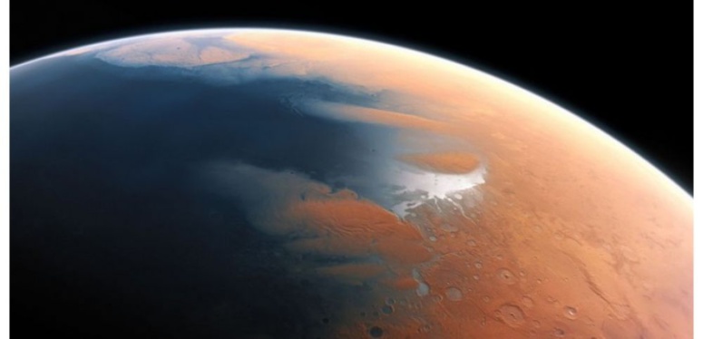 On a découvert un vaste lac d'eau sur Mars
