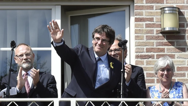 L’indépendantiste catalan Puigdemont va continuer son combat depuis la Belgique