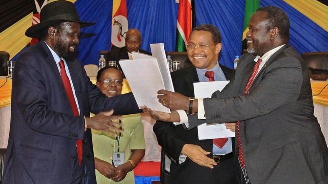 Un nouvel accord de partage du pouvoir signé au Soudan du Sud