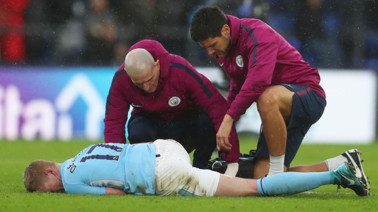 Manchester City : Kevin de Bruyne sérieusement blessé à l'entraînement ce mercredi Manchester City : Kevin de Bruyne sérieusement blessé à l'entraînement ce mercredi