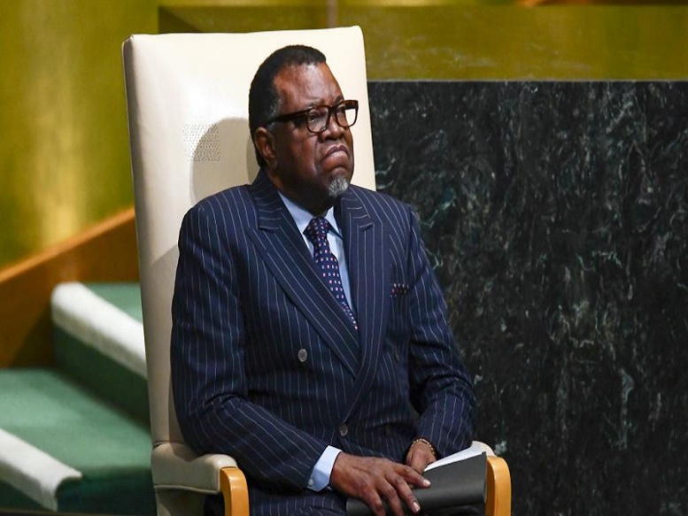 Hage Geingob, président de Namibie: «Je n’ai jamais aidé, ni été payé par Areva»