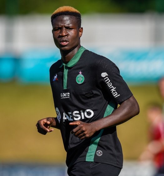 Makhtar Gueye inscrit son premier but en Ligue 1 et sauve Saint-Etienne 