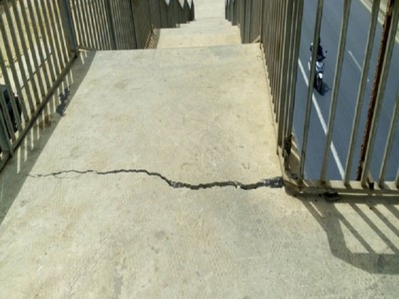 ​Nord-foire : Le pont risque de s’effondrer