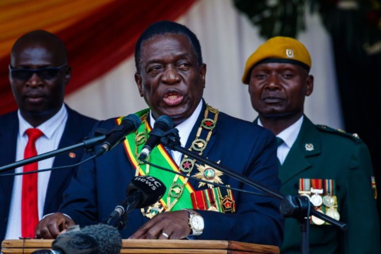 Mnangagwa officiellement investi président du Zimbabwe Mnangagwa officiellement investi président du Zimbabwe