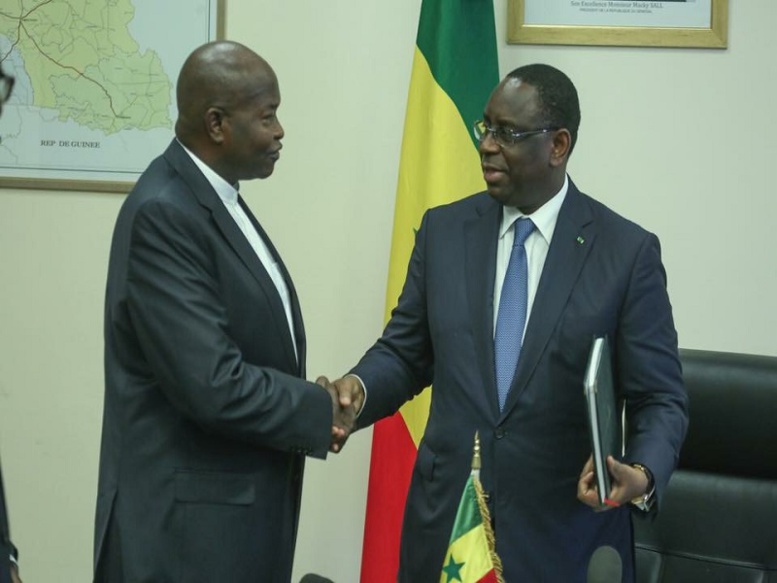 Vivez les images de la rencontre entre Macky Sall et Alioune Badara Cissé