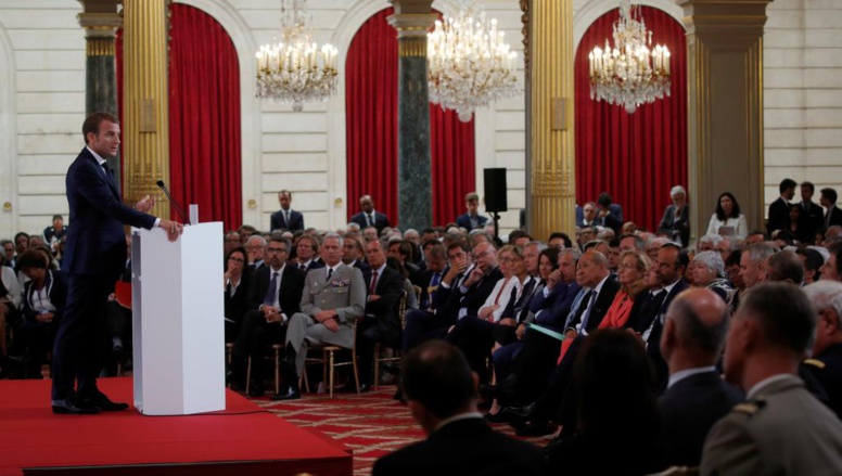 Conférence des ambassadeurs: Macron évoque l'aide au développement Conférence des ambassadeurs: Macron évoque l'aide au développement