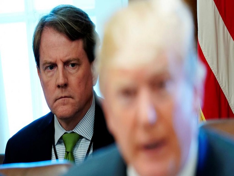 Etats-Unis: Donald Trump annonce le départ de l'avocat de la Maison Blanche Etats-Unis: Donald Trump annonce le départ de l'avocat de la Maison Blanche