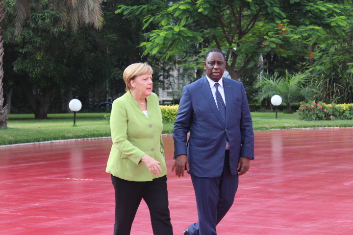 ​Visite d'Angela Merkel : le Sénégal et l’Allemagne prônent pour des questions d’intérêt commun