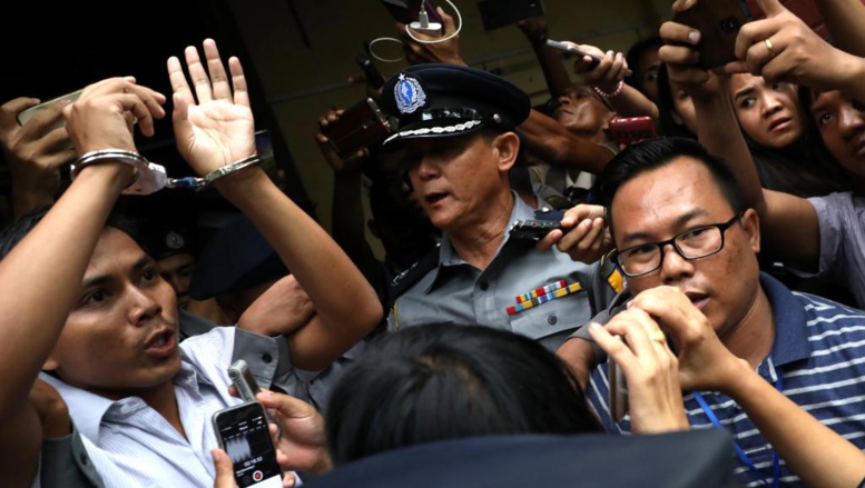 Birmanie: 7 ans de prison pour deux reporters, l'ONU demande leur libération Birmanie: 7 ans de prison pour deux reporters, l'ONU demande leur libération