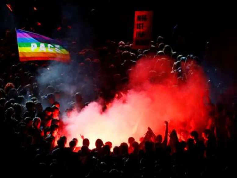 En Allemagne, 50 000 personnes à un concert contre « la haine » d’extrême droite En Allemagne, 50 000 personnes à un concert contre « la haine » d’extrême droite