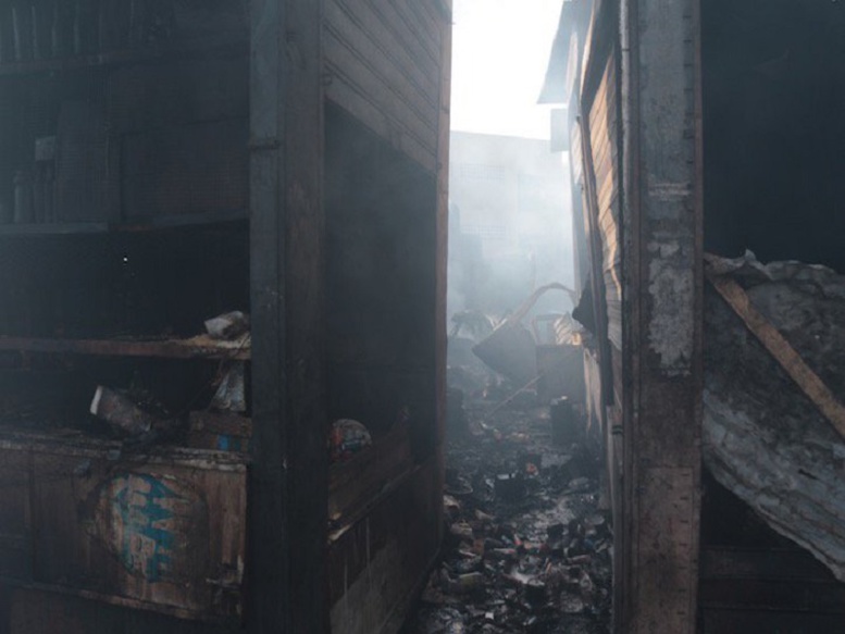 Incendie à Petersen : les premières estimations des pertes Incendie à Petersen : les premières estimations des pertes