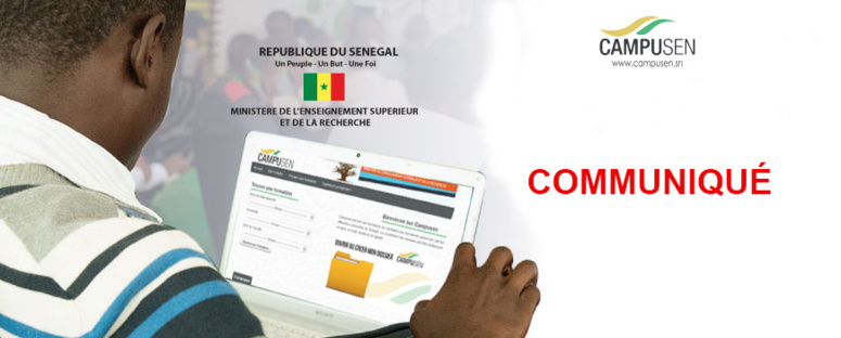 Inscription sur Campusen: Plus de 2 565 nouveaux bacheliers pas encore inscrits
