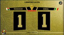 Mi-temps : Madagascar 1-1 Sénégal Mi-temps : Madagascar 1-1 Sénégal